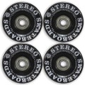 Ruedas Stereo Vinyl Cruiser Black 59mm Abec 7